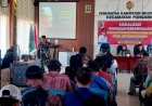 Tumbuhkan Jiwa Nasionalisme di Era Digital, Kodim 0815/Mojokerto Bersama Forkopimcam Gelar Sosialisasi Wawasan Kebangsaan di Kecamatan Pungging