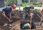 *Progres TMAB Capai 70 Persen, Satgas TMMD Kodim 0815/Mojokerto Fokus Selesaikan Sumur Bor di Sumbertanggul*