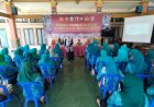 Ketua TP PKK Kabupaten Mojokerto Sosialisasikan Transformasi Posyandu dalam Kegiatan TMMD ke-126