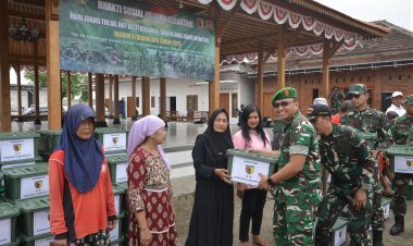 Peringati Hari Juang Infanteri ke-77, TNI AD Gelar Bakti Sosial dalam Rangkaian Tonting YWPJ