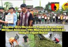 Dandim 0815/Mojokerto Pimpin Karya Bakti Mitigasi Bencana, TNI-Masyarakat Bersihkan Sungai Cegah Banjir