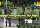 Kodim 0815/Mojokerto Gelar Lator Apter dan Intel Tahun 2026, Tingkatkan Profesionalisme Prajurit Teritorial