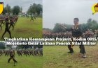 Tingkatkan Kemampuan Prajurit, Kodim 0815/Mojokerto Gelar Latihan Pencak Silat Militer